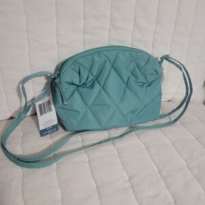 Stylish Green Quilted Women's Bag
